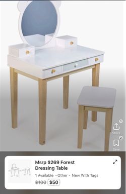 Kids dressing table