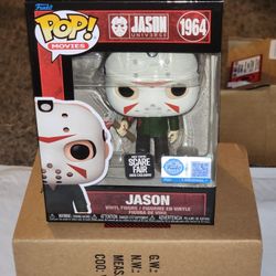 Hot Topic Exclusive Scare Fair 2025 Jason Voorhees Funko Pop