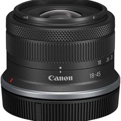 canon rf-s18-45mm f4.5-6.3 lens
