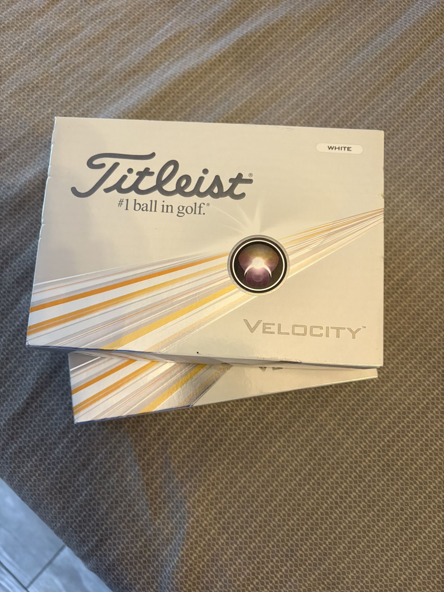 2 Dozen (24) Titleist Velocity White Golf Balls BNIB