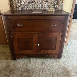 Antique Wooden Hutch