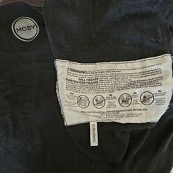 Moby Baby Carrier Black  - Good Condition 
