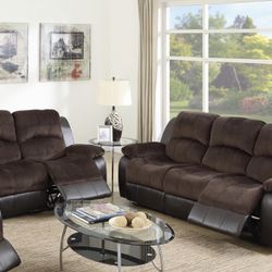 Recliner Sofa And Loveseat Set Brand New 