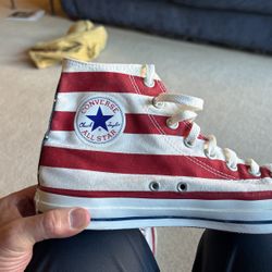 Fourth of July/Converse All-Star shoes men’s size 10