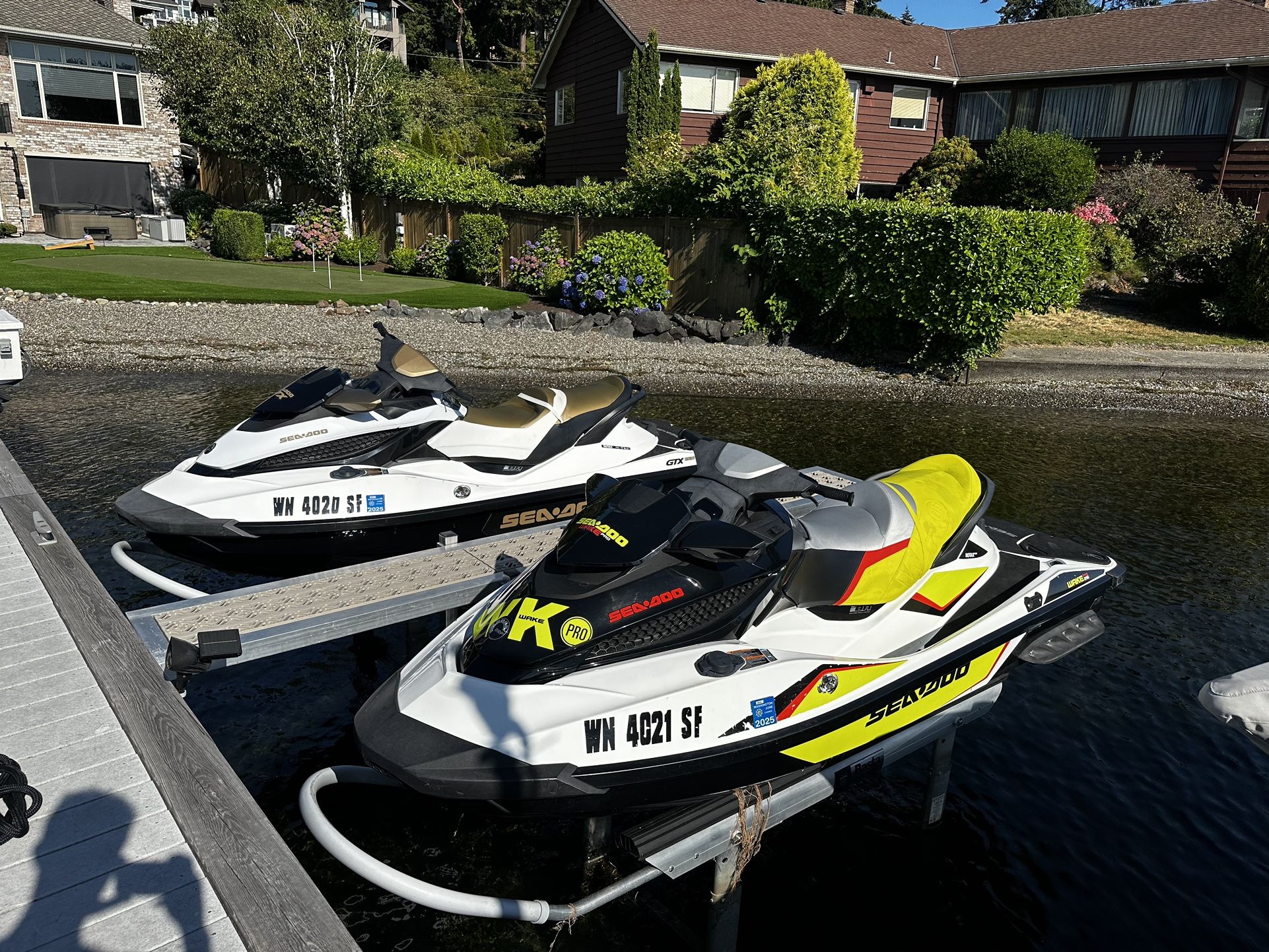 Pair of Sea Doo Jet Ski