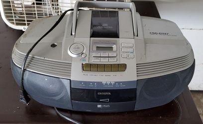 Aiwa Portable Stereo Radio Cassette CD Player