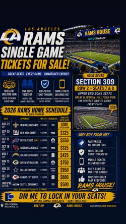 Rams tickets