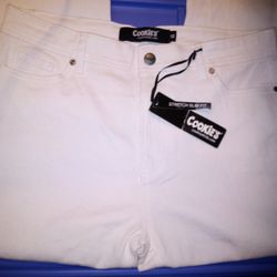 NWT Cookies Kids White Stretch Slim Fit Jeans Size 18