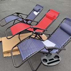 Brand New Zero Gravity Chairs Set Of 1
