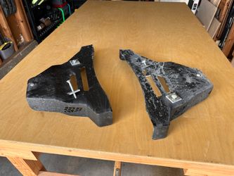 CBI Lower Control Arm Skid Plates - 3rd Gen Tacoma