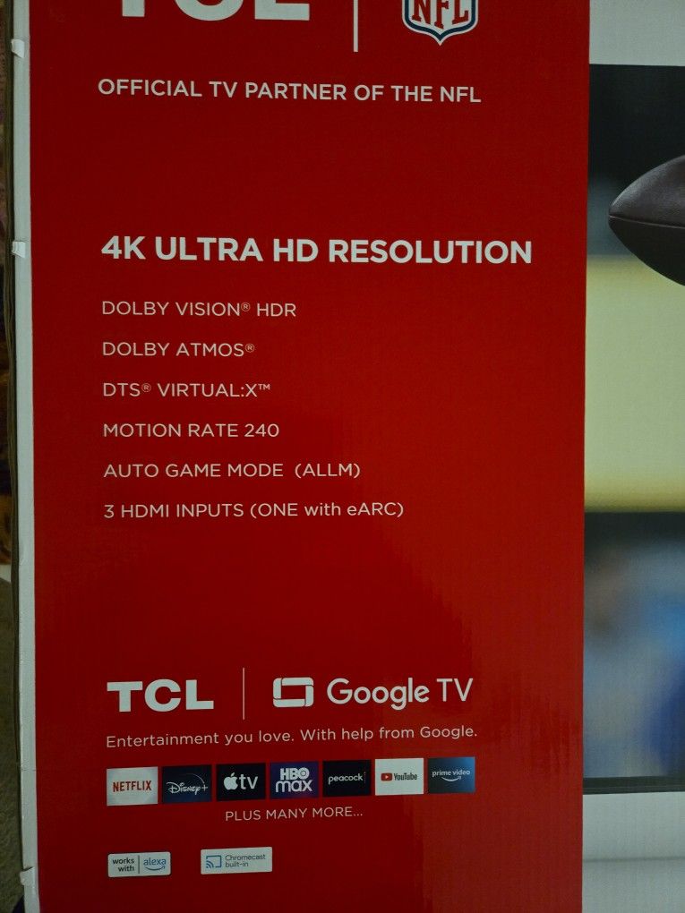 4k uhdr 43 Inch Google Smart TV