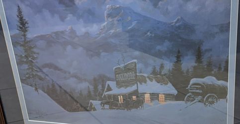 "Chill Whuppin Whiskey" by Jeramiah Hawks.  22” By 27”