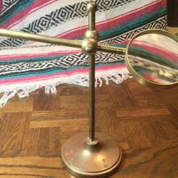 Antique Brass Magnifier