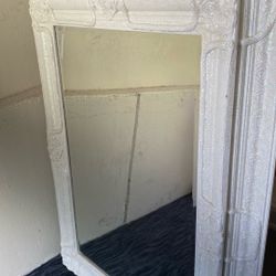white mirror heavy duty 