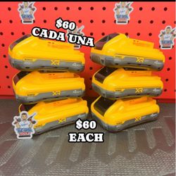 (60 EACH) DEWALT 20V MAX XR POWERSTACK 4.0Ah Battery