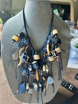 Chicos brand Simone bib nautical necklace