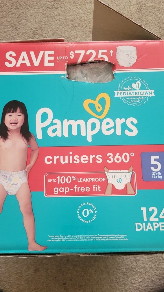 Pampers Size 5