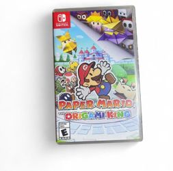Super Mario Origami King Nintendo Switch game!