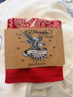 Ed Hardy MGK bandana