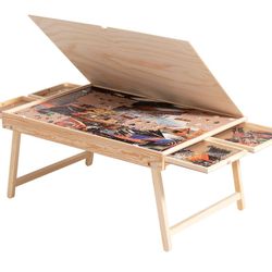 Puzzle Board With Storage