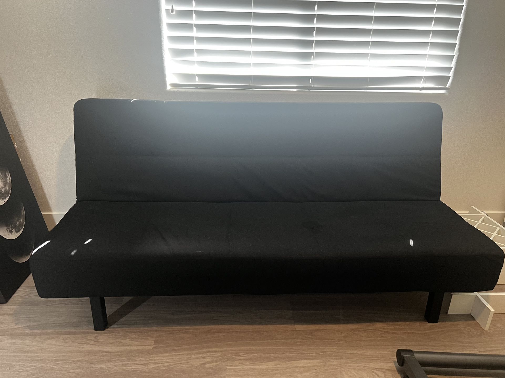 Futon-ikea-black (good Condition)