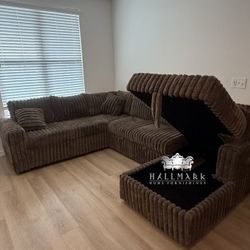 New Fluffy Sleeper Sectionals 