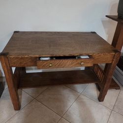 Antique Library Table