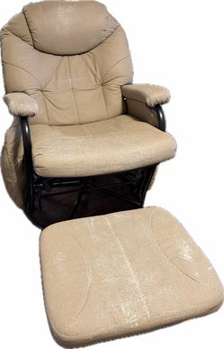 Rocking/Slider Chair and Ottoman
