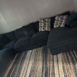 Bobs Disc Furniture “Playground” Sectional-Navy