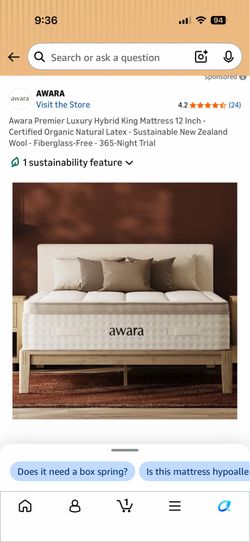 King mattress