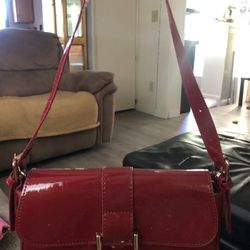 Red mini purse