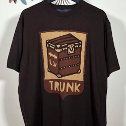 LOUIS VUITTON, COTTON INTARSIA CREWNECK T-SHIRT !!!