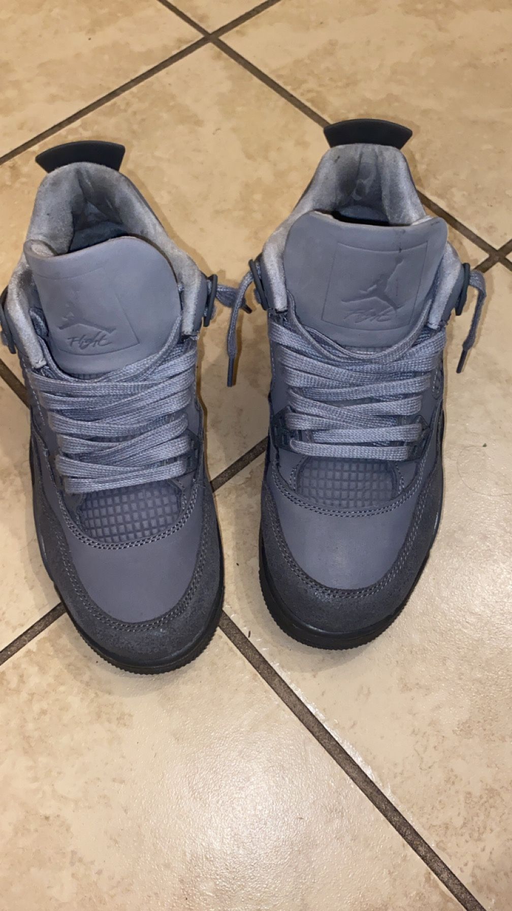 wet cement. 4s