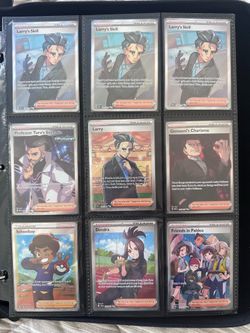 Pokemon Full Art Trainers, Ace Specs, Pokeballs