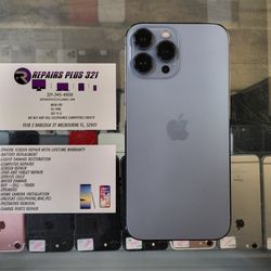 Unlocked Blue iPhone 13 Pro Max 128gb