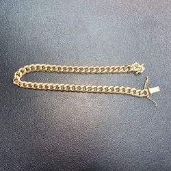 14K Real Solid Gold 6mm Miami Cuban Link 25 Grams 