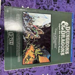 Dungeons And Dragons Module Curse Of Xanathon 