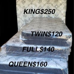 Mattresses King Queen Full Twin 