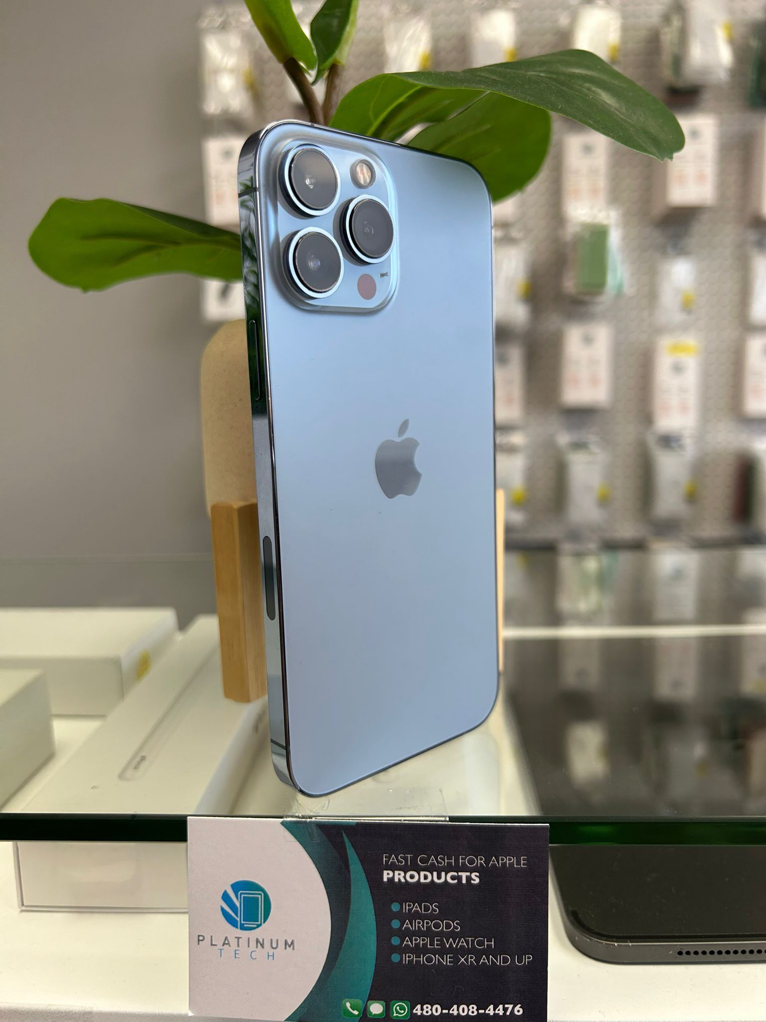 iPhone 13 Pro Max, 128 Gb, Unlocked With Warranty $480
