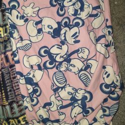 Tc Light Pink Disney Mickey Leggings Plus Size 