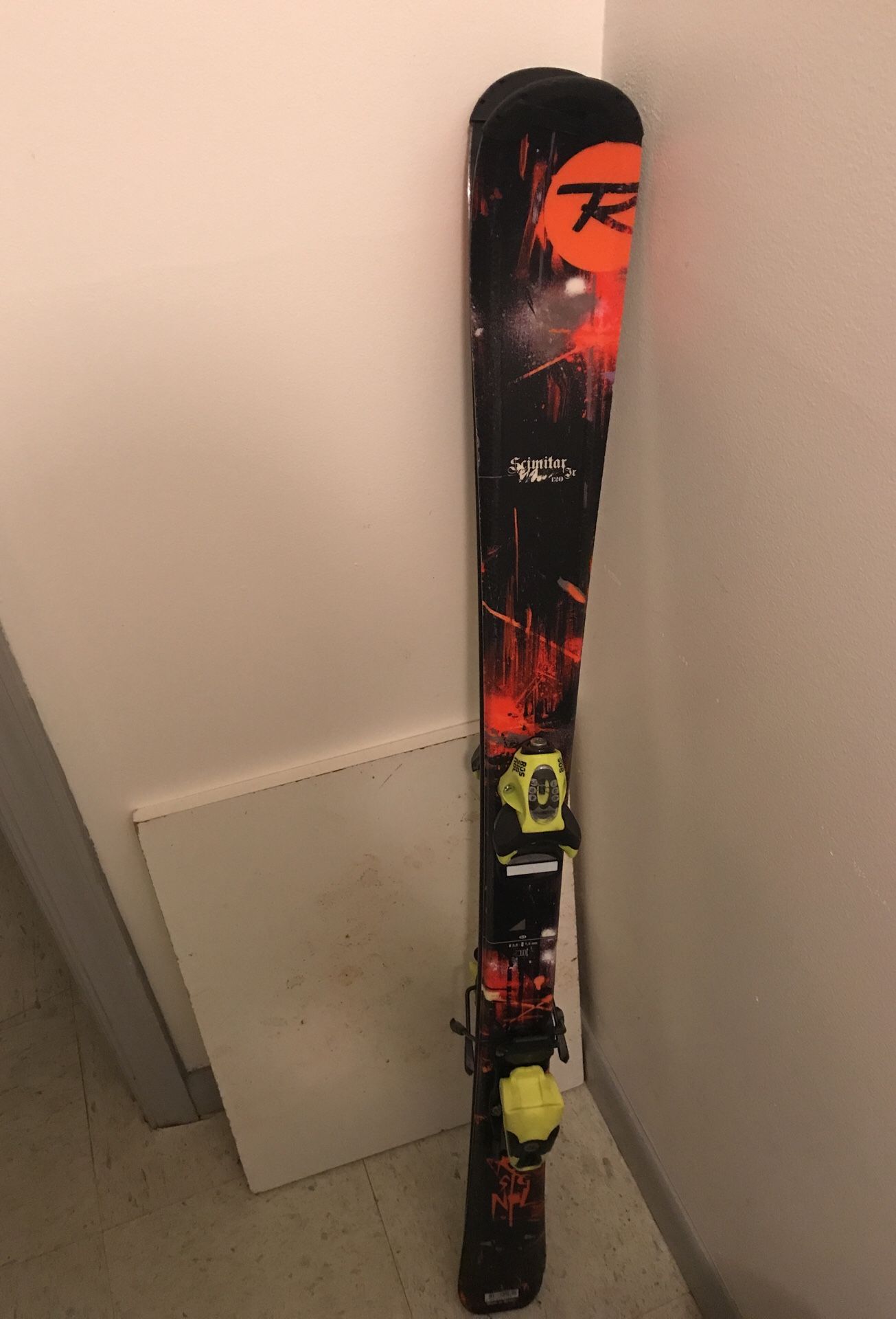Used skis size 110.