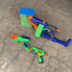 Lot Of Nerf Guns 