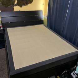 Black Queen Size Bed Frame