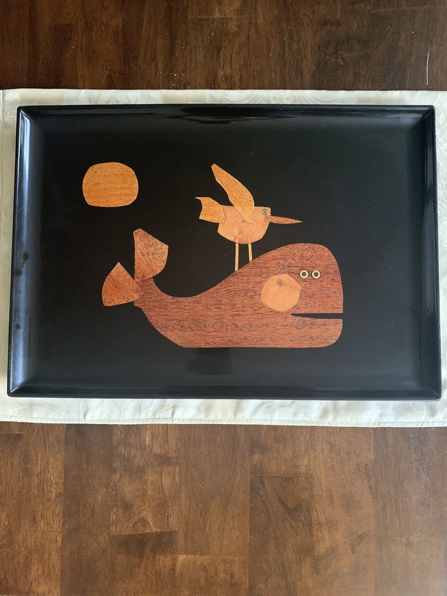 Couroc of Monterey, California Serving Tray