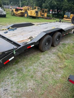 2026 24ft load trail drive over fender with mega ramps