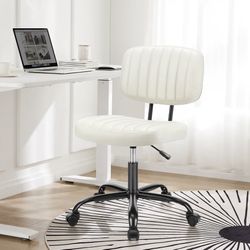 Armless ergonomic office chair  (assembled)