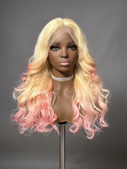 WIG 100% HUMAN HAIR 28”