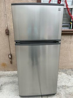 3 MONTHS WARRANTY 30x30x66 KENMORE FRIDGE SILVER 18cuft