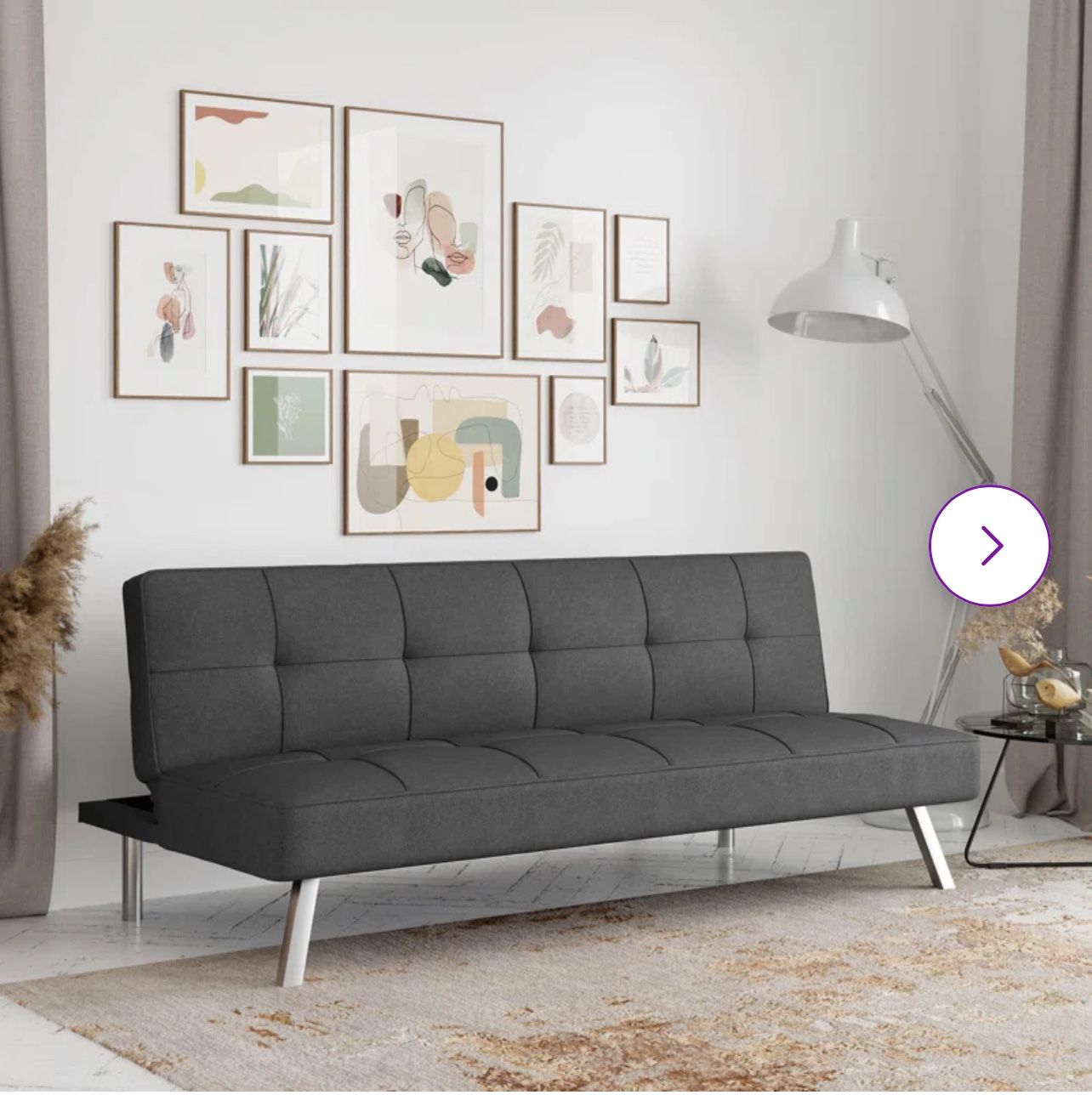 Serta Convertible Sofa Bed BARELY USED