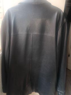 Dockers leather jacket (size)L